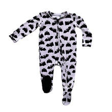 Load image into Gallery viewer, Bats Footed Onesie