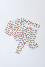 Load image into Gallery viewer, Rainbow Ribbed Two-Piece Long Set