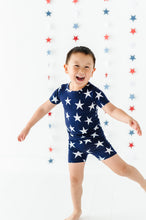 Load image into Gallery viewer, Navy Star Regular Short Set