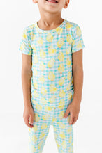 Load image into Gallery viewer, Chick Blue Gingham Two Piece Long Set