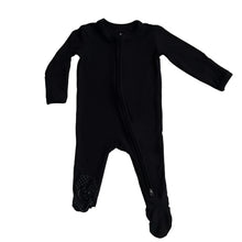 Load image into Gallery viewer, Black Ribbed Onesie