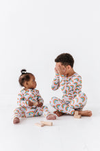 Load image into Gallery viewer, Rainbow Ribbed Two-Piece Long Set