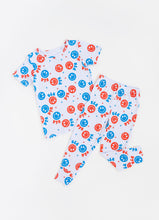 Load image into Gallery viewer, USA Happy Face Two-Piece Long Set