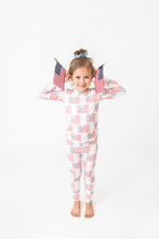 Load image into Gallery viewer, American Flag Two-Piece Long Set