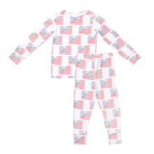 Load image into Gallery viewer, American Flag Two-Piece Long Set