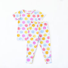 Load image into Gallery viewer, Colorful Happy Face Two-Piece Set