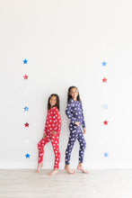 Load image into Gallery viewer, Navy Star Two-Piece Long Set