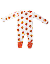 Load image into Gallery viewer, Turkey Convertible Foot Onesie