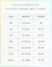 Load image into Gallery viewer, Snowflake Footed Onesie