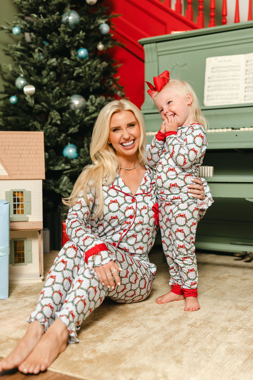 Tiffany Houghton X LPC Wreaths and Ribbons & Candy Cane Lane