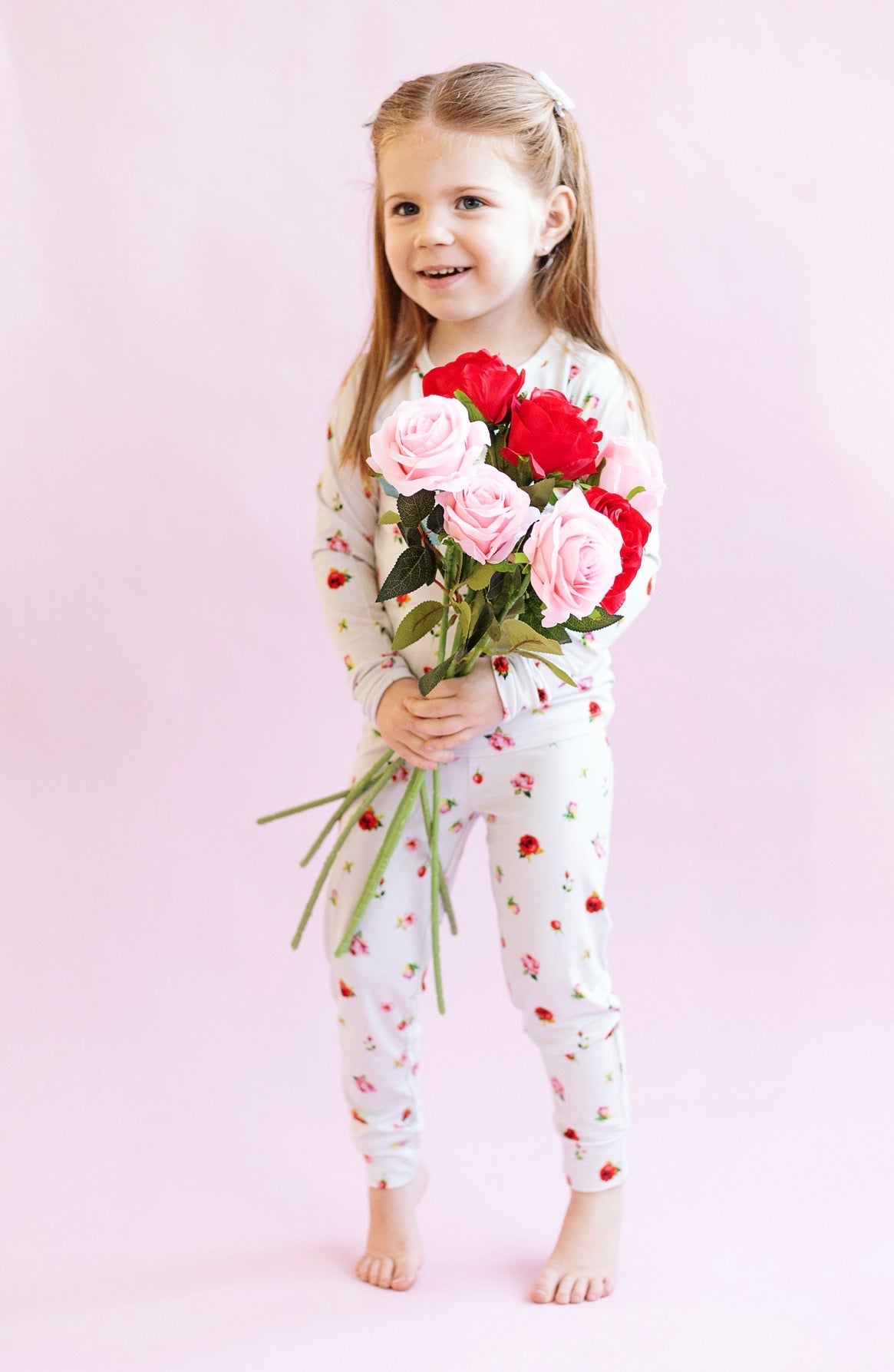 Rose Two Piece Pajama Set