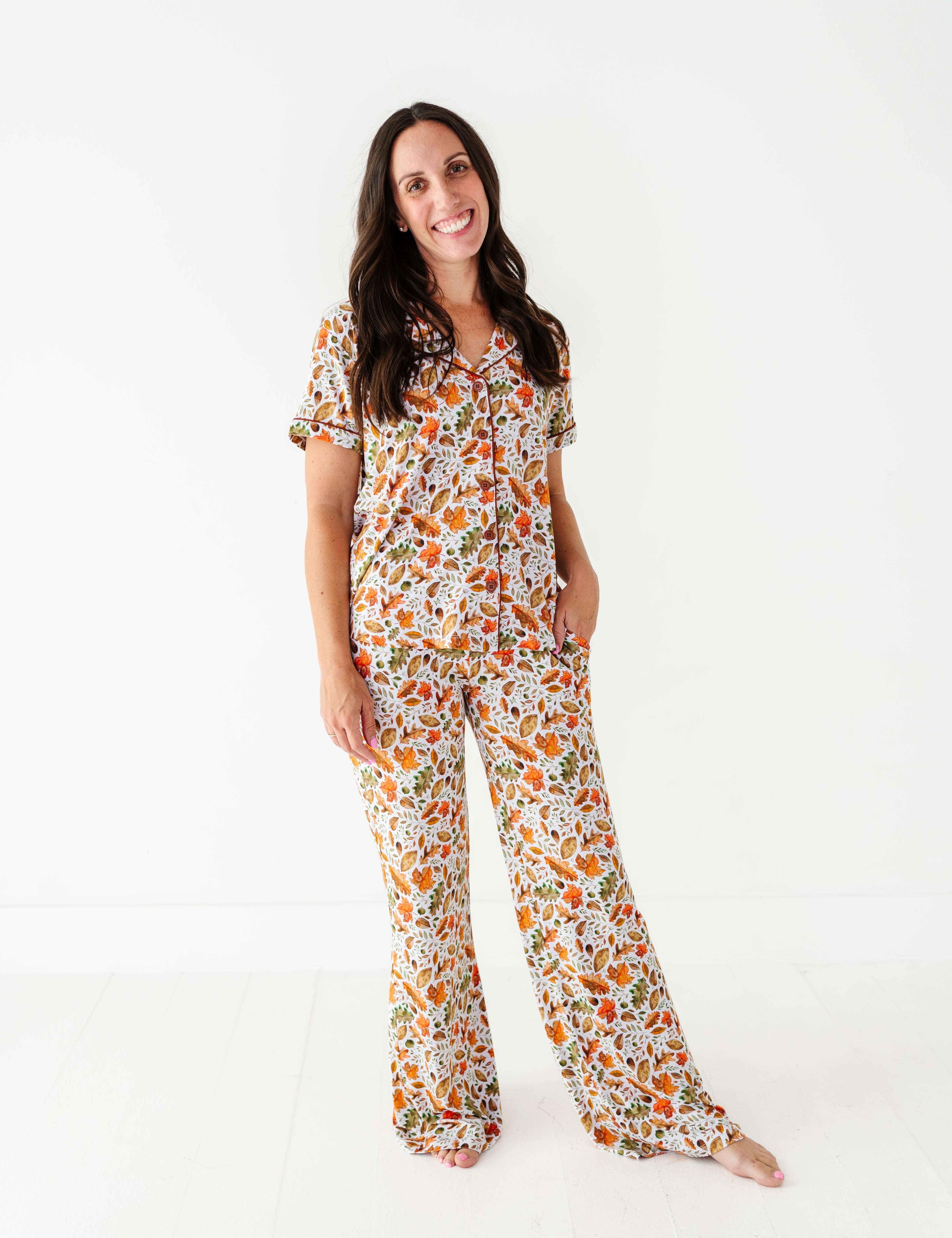 Fall Leaves Women's Flare Set