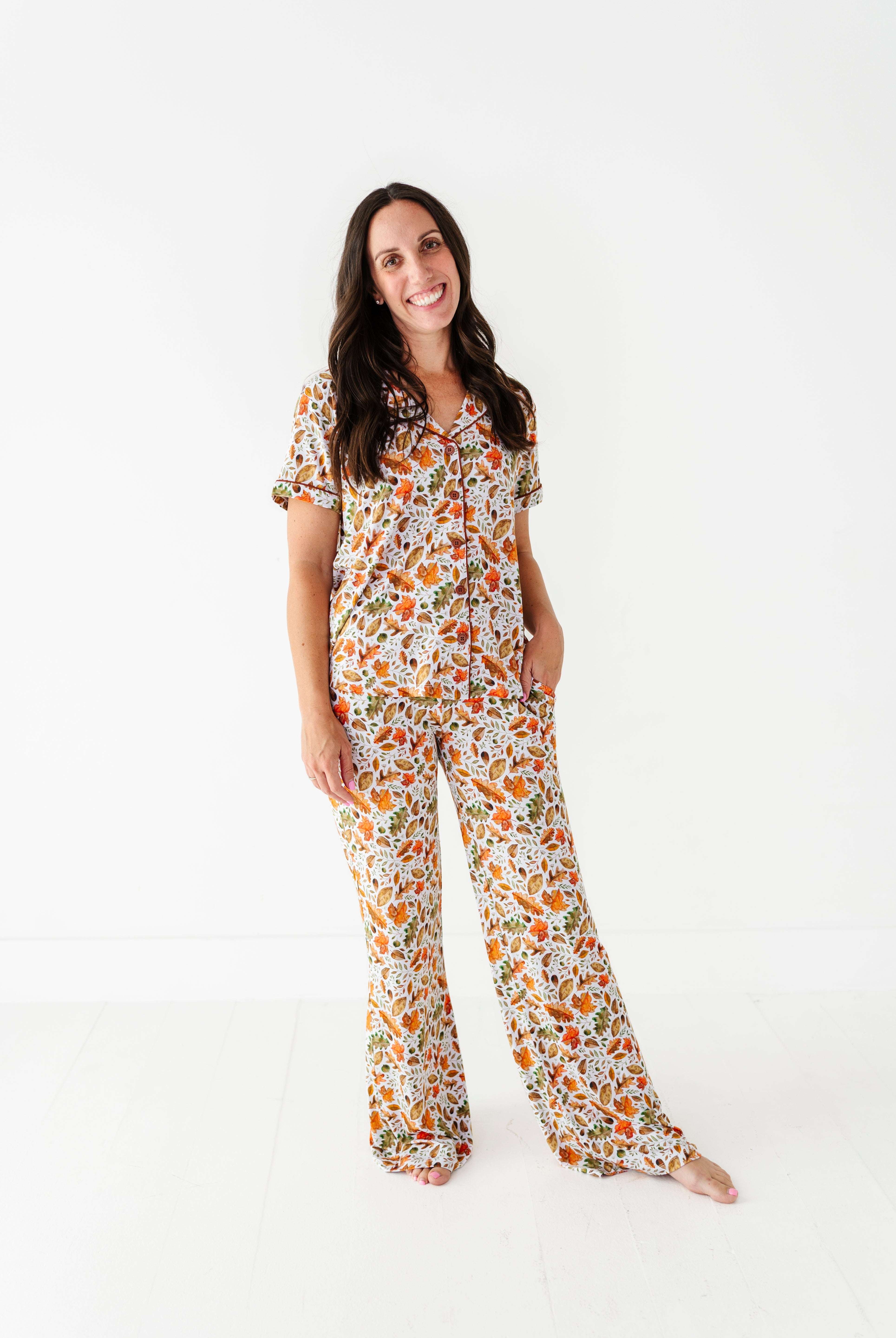 Fall Leaves Women's Flare Set