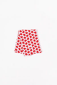 Red Affirmation Heart Swaddle