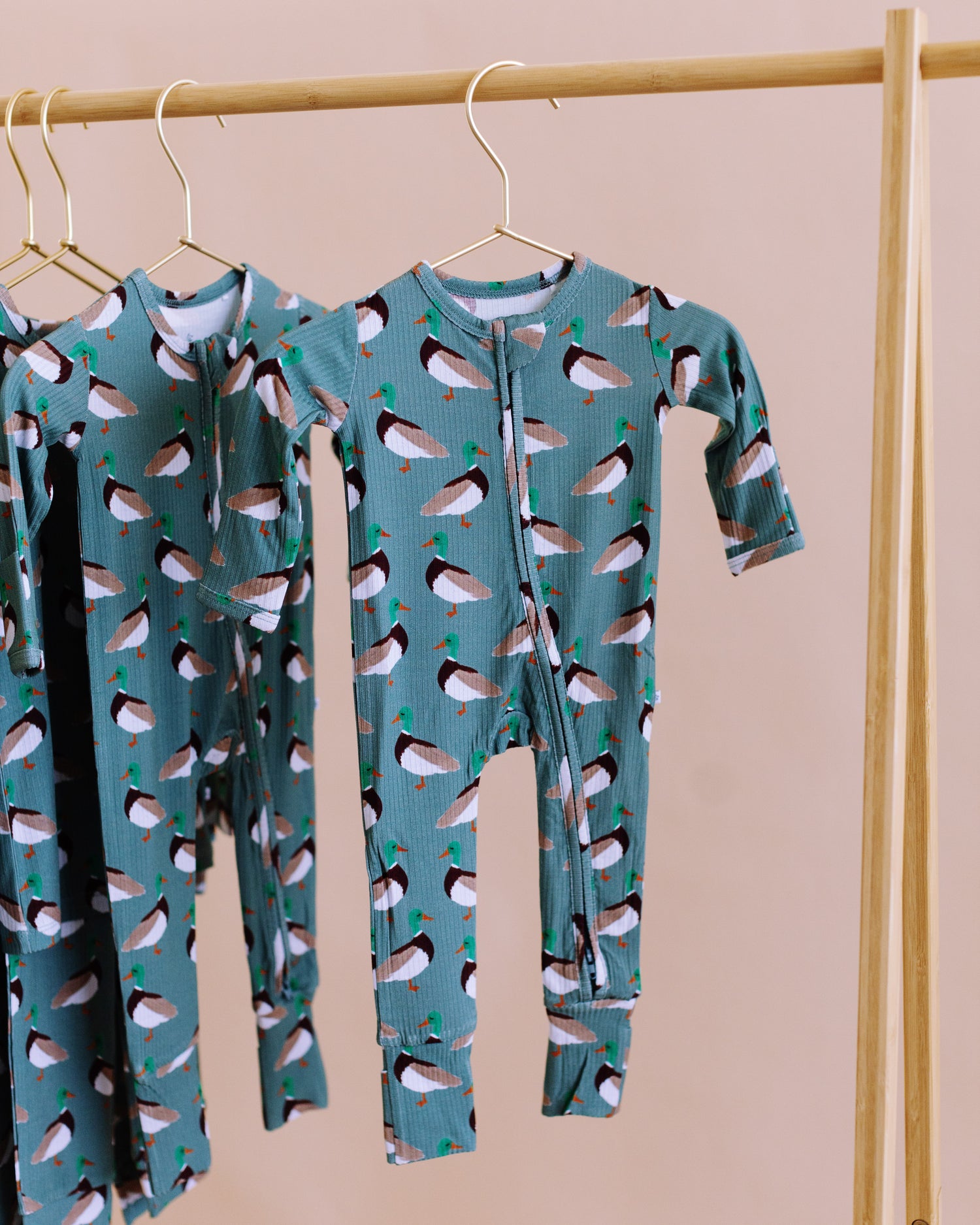 Mallard Zipper Onesie