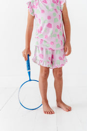 Tennis Ruffle Short Set