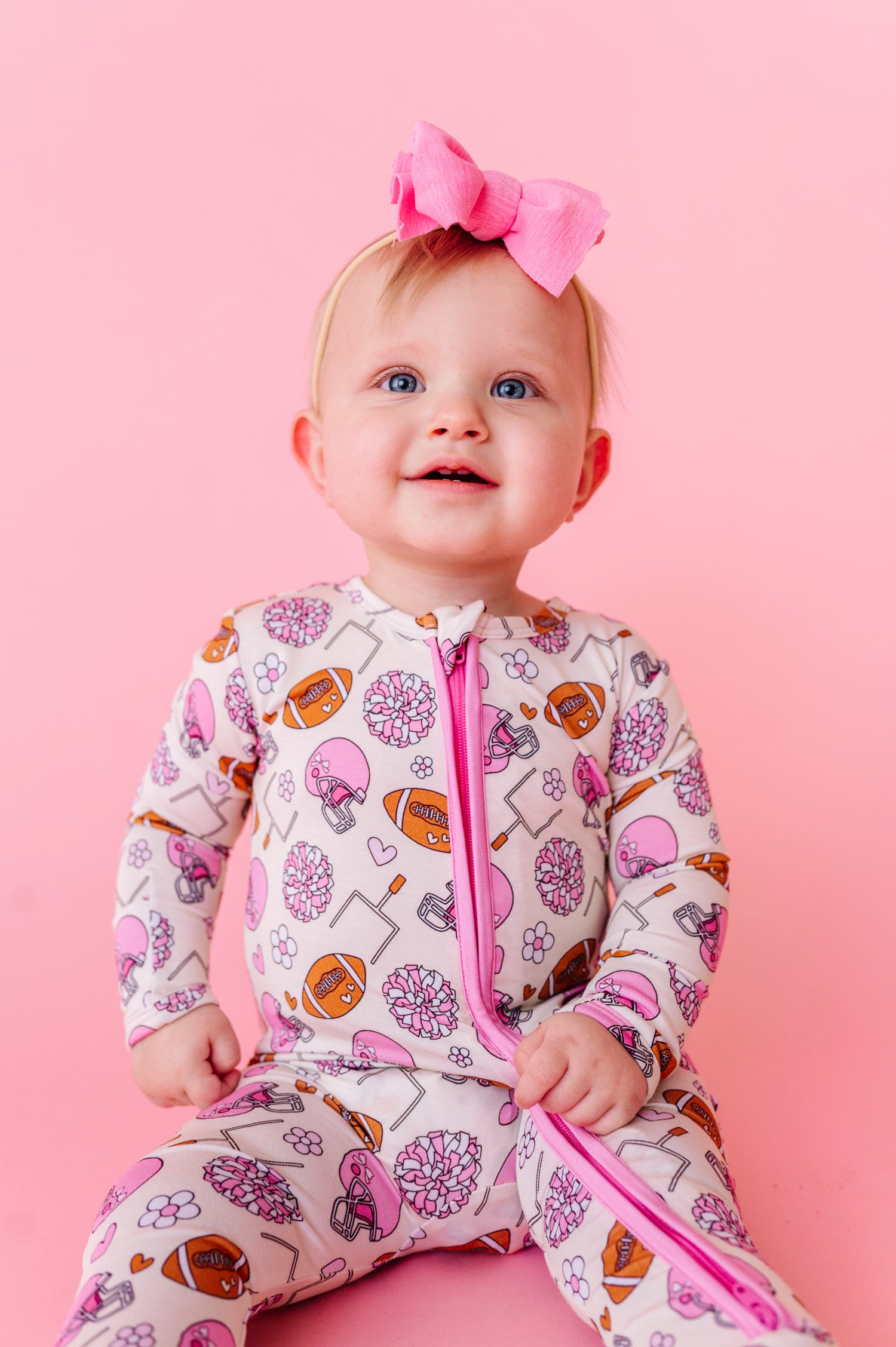 Cheer Zipper Onesie