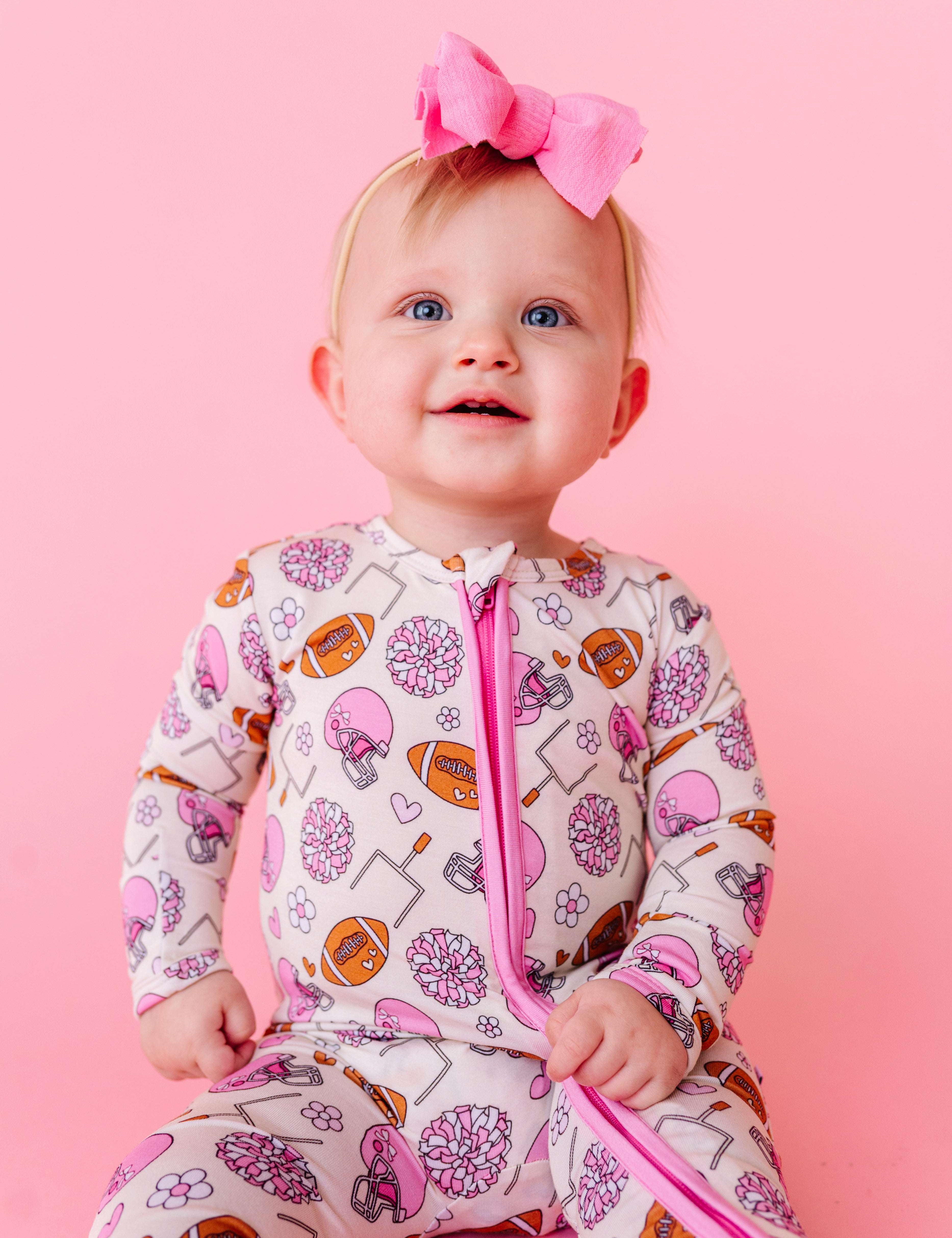 Cheer Zipper Onesie