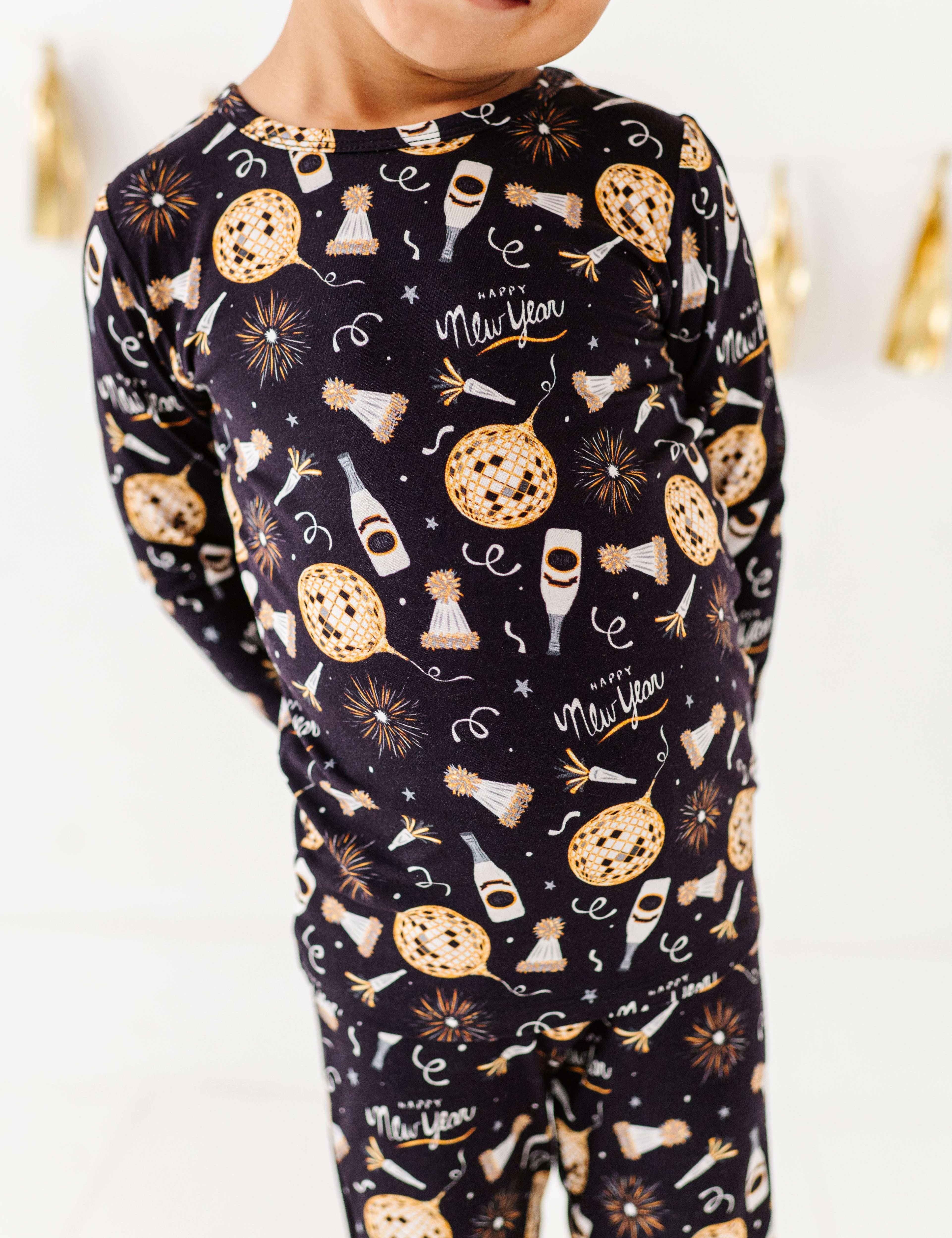 New Years Two Piece Pajama Set