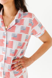 American Flag Women's Flare Set