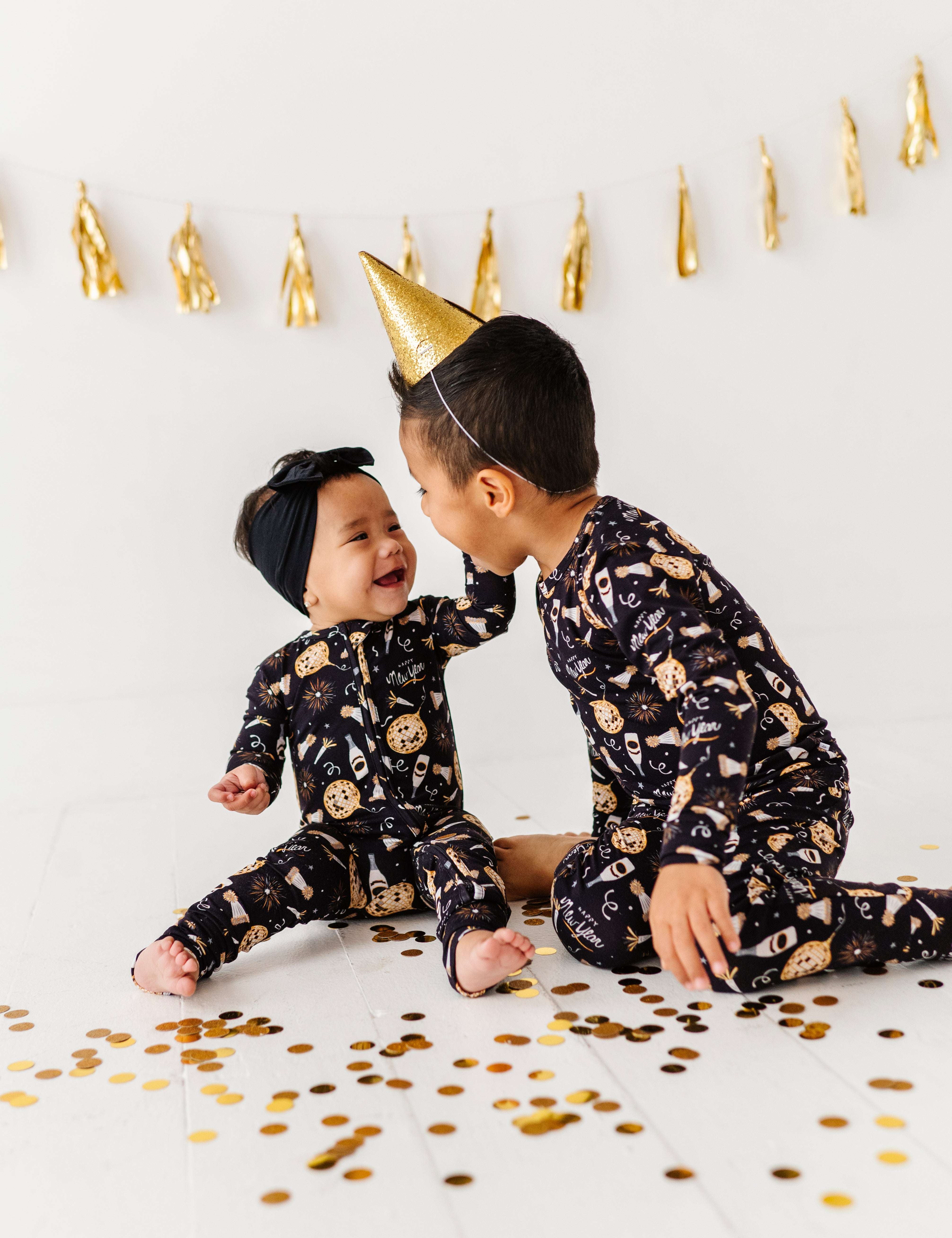 New Years Two Piece Pajama Set