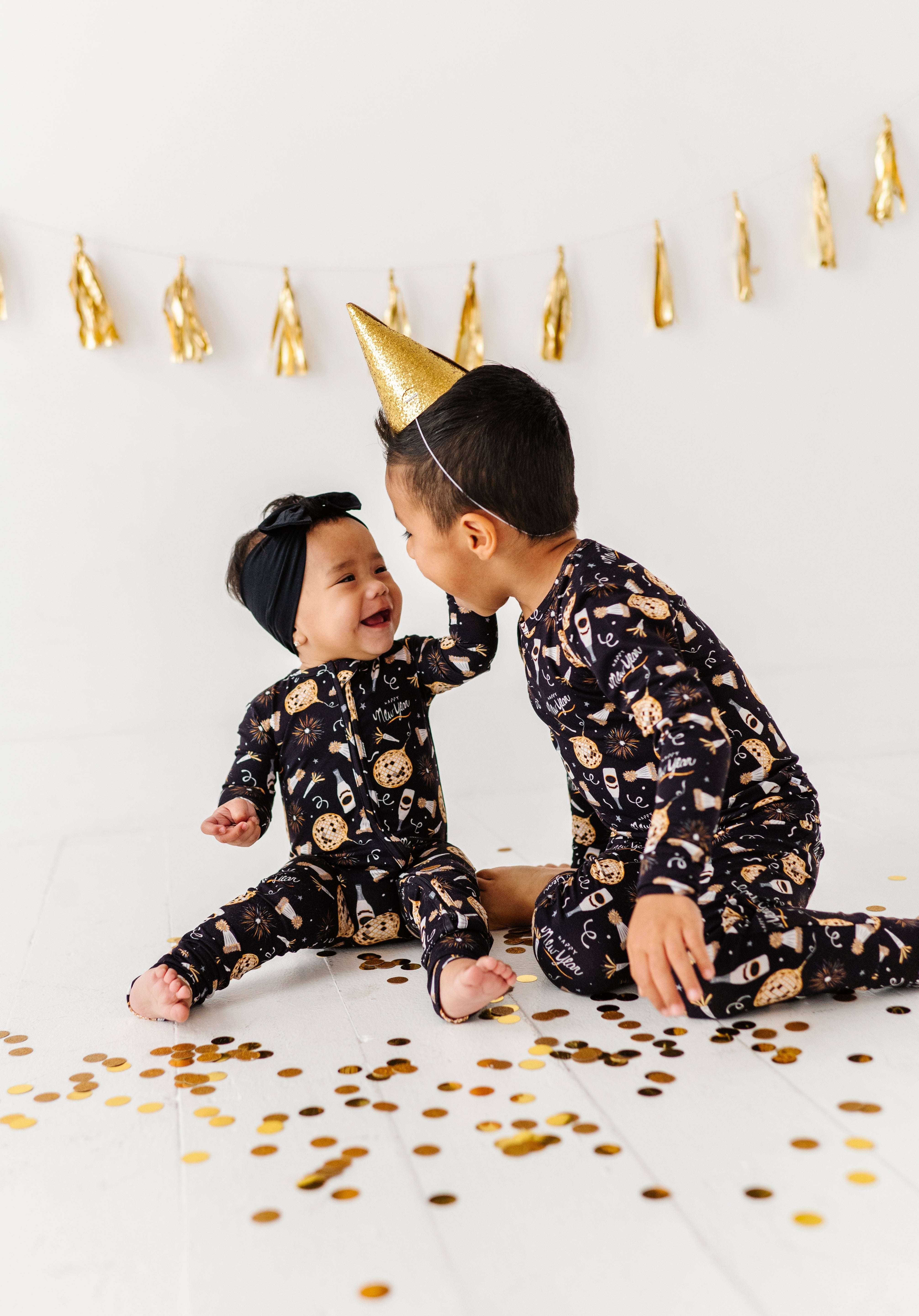 New Years Two Piece Pajama Set