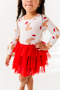 Santa Bear Tutu Dress