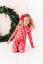 Load image into Gallery viewer, Red Santa Two-piece Long Set
