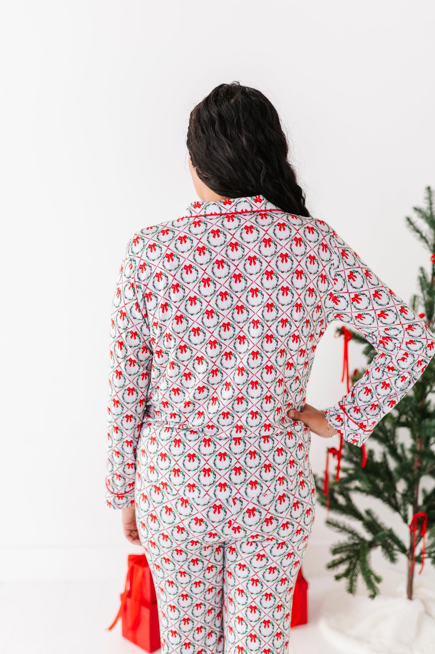 Holiday Wreaths Women's Flare Set