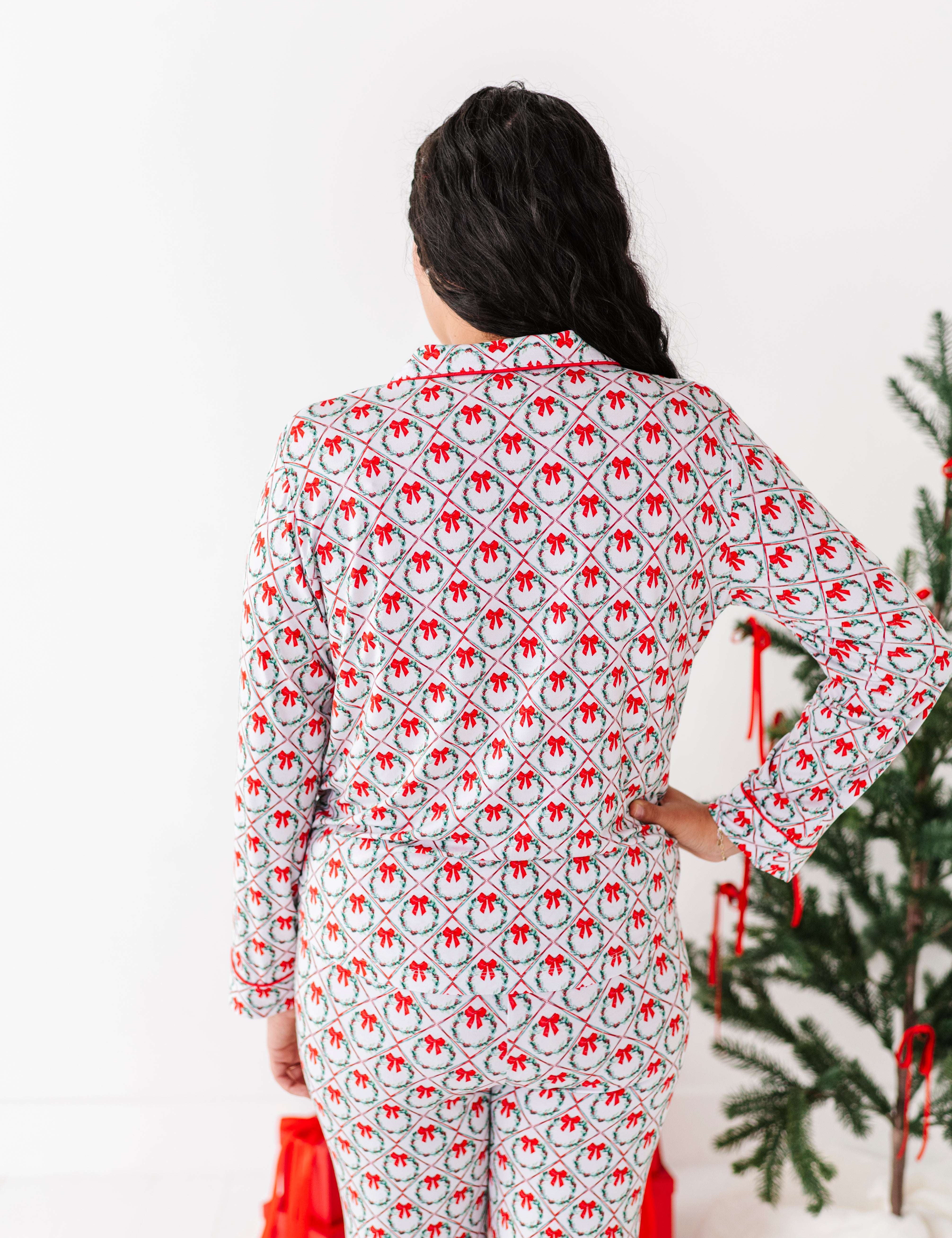 Holiday Wreaths Women's Flare Set
