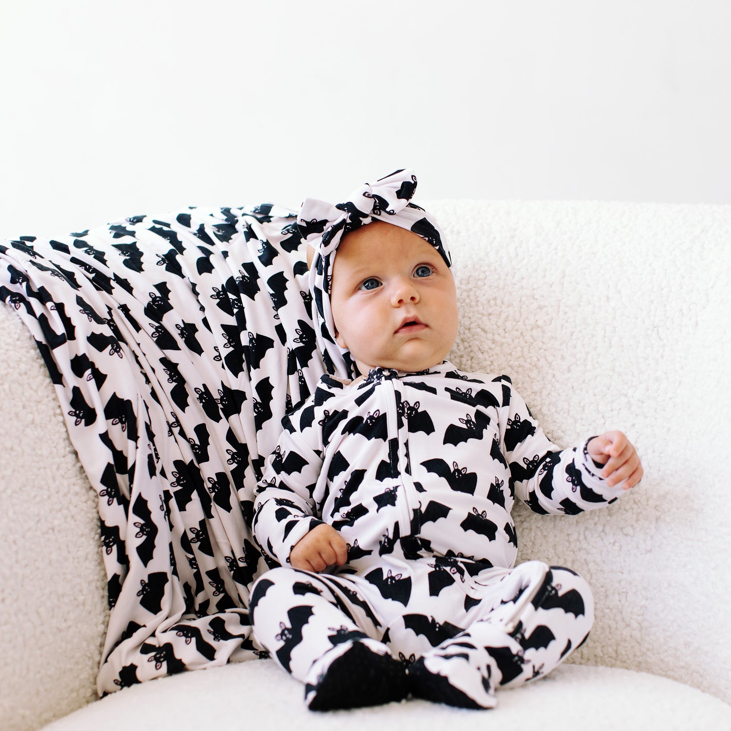 Bats Zipper Onesie