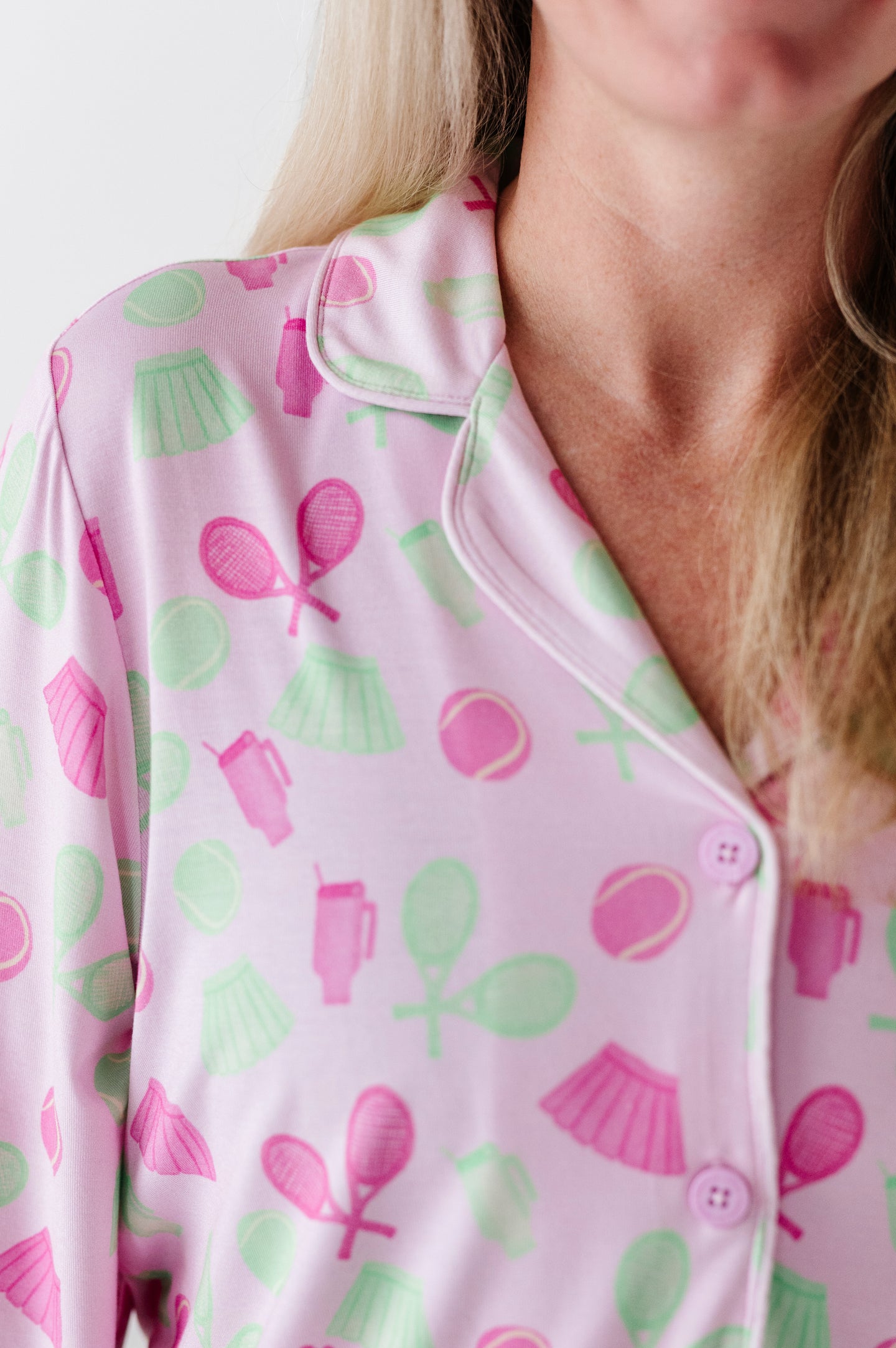 Tennis Women’s Button Down Set