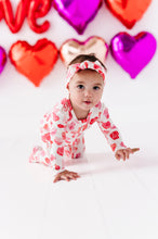 Load image into Gallery viewer, Pink Affirmation Heart Headband
