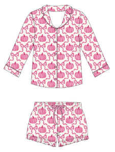 Pumpkin Bows Women's Set
