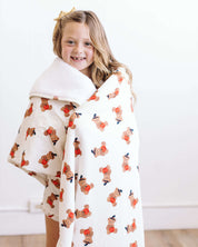 Halloween Bear Plush Blanket