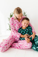 Load image into Gallery viewer, Pink Pine Tree Women&#39;s Flare Set
