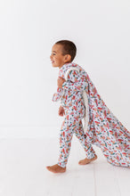 Load image into Gallery viewer, Snowboarding Gingerbread Plush Blanket
