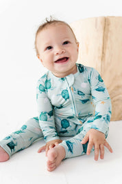 Sea Turtles Zipper Onesie