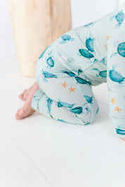 Sea Turtles Zipper Onesie