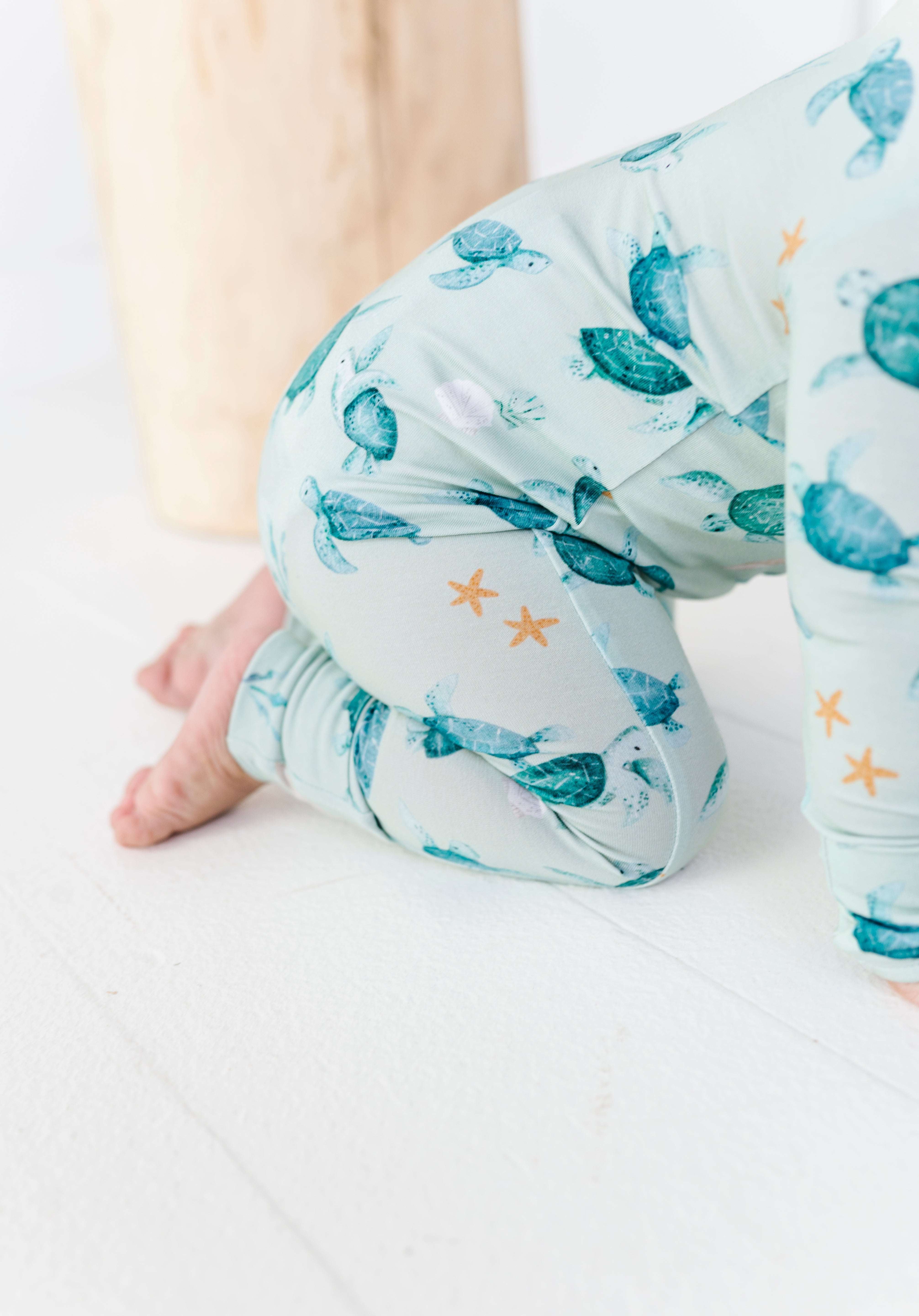 Sea Turtles Zipper Onesie