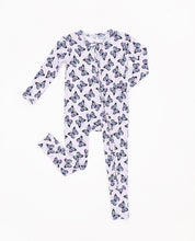 Load image into Gallery viewer, Purple Butterfly Convertible Onesie
