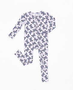 Purple Butterfly Convertible Onesie