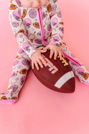 Cheer Zipper Onesie