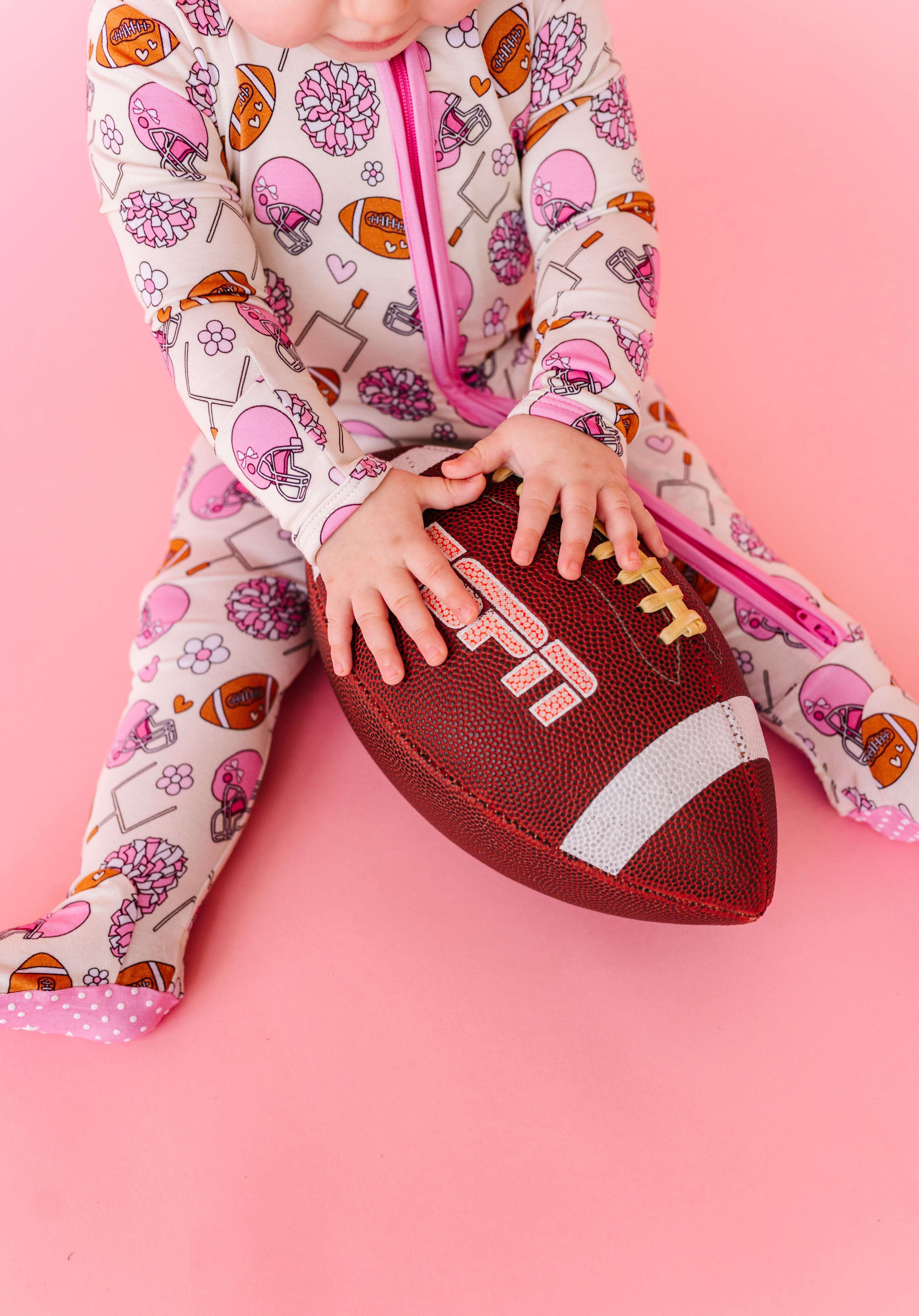 Cheer Zipper Onesie