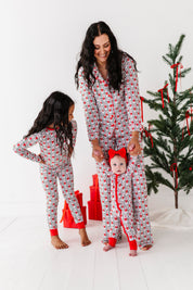 Holiday Wreaths Zipper Onesie