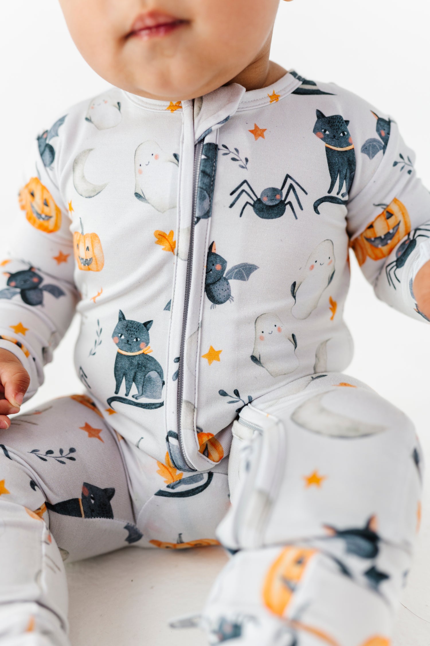 Boo Crew Cuties Zipper Onesie