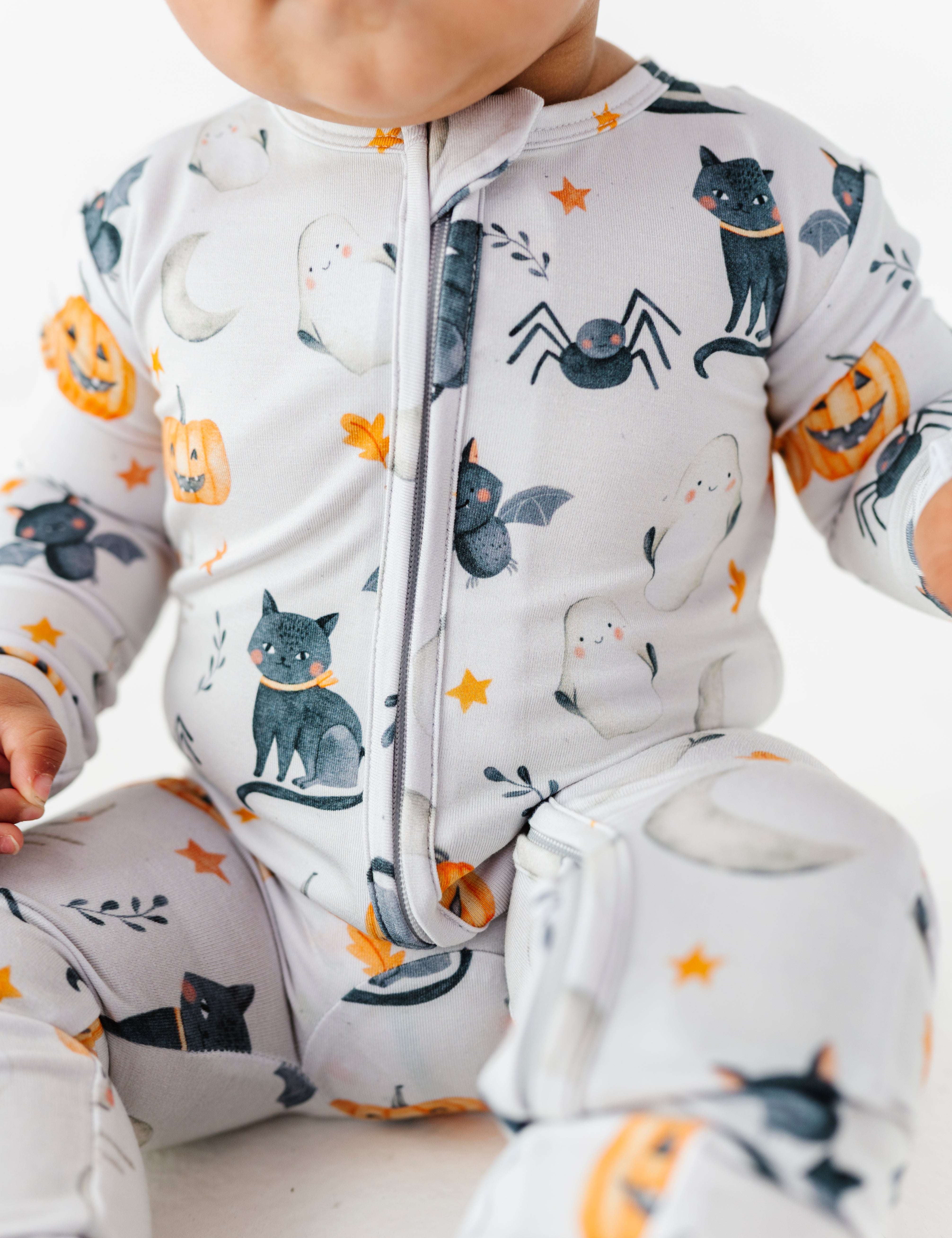 Boo Crew Cuties Zipper Onesie