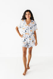 Boo Crew Cuties Women's Short Set