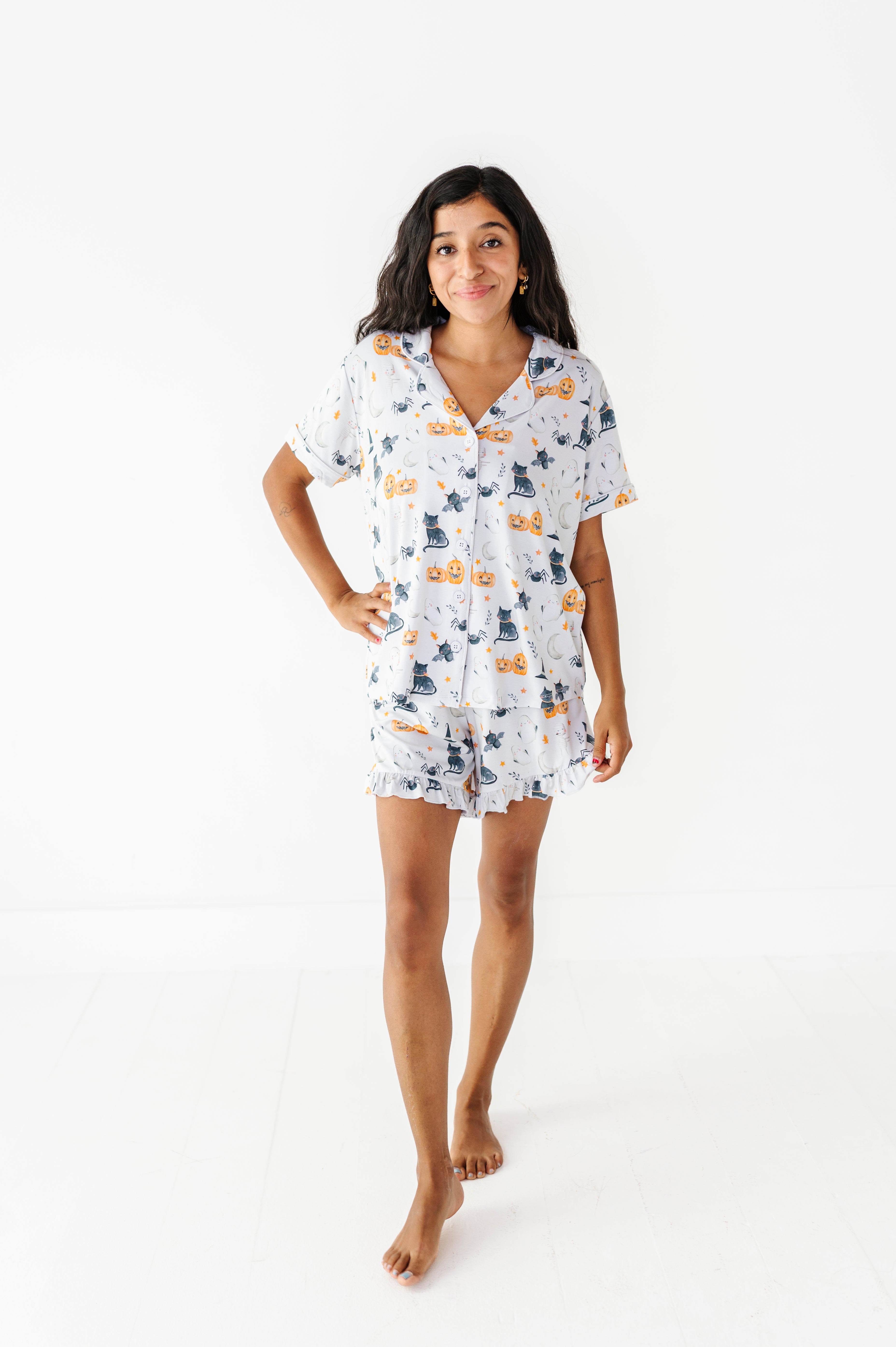 Boo Crew Cuties Women's Short Set