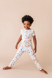 Sea Shells Two Piece Pajama Set